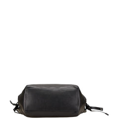 コーチ 裏地ドット トートバッグ ショルダーバッグ 14523 ブラック レザー レディース COACH 【中古】