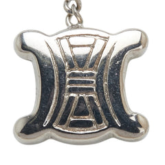 セリーヌ トリオンフ ラリアット ネックレス シルバー メタル レディース CELINE 【中古】