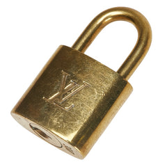 ルイ ヴィトン カデナ 南京錠 キー セット ゴールド メッキ レディース LOUIS VUITTON 【中古】