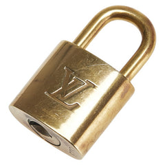 ルイ ヴィトン カデナ 南京錠 キー セット ゴールド メッキ レディース LOUIS VUITTON 【中古】