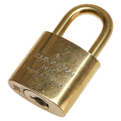 ルイ ヴィトン カデナ 南京錠 キー セット ゴールド メッキ レディース LOUIS VUITTON 【中古】