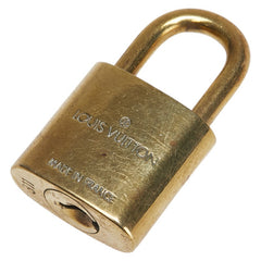 ルイ ヴィトン カデナ 南京錠 キー セット ゴールド メッキ レディース LOUIS VUITTON 【中古】