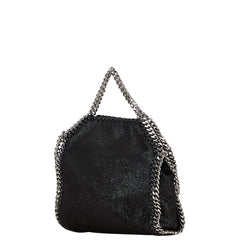 ステラマッカートニー ファラベラ タイニー トートバッグ ショルダーバッグ ブラック シルバー ポリエステル レディース Stella McCartney 【中古】