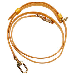 ルイ ヴィトン ショルダーストラップ イエロー レザー レディース LOUIS VUITTON 【中古】