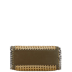 ステラマッカートニー ファラベラボックス ハンドバッグ チェーン ショルダーバッグ カーキ グリーン レザー レディース Stella McCartney 【中古】