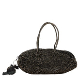 アンテプリマ ワイヤーバッグ ハンドバッグ ブラック ゴールド PVC レディース ANTEPRIMA 【中古】