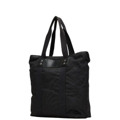 グッチ パラナ ウェブループ付 トートバッグ 268175 ブラック ナイロン レザー レディース GUCCI 【中古】