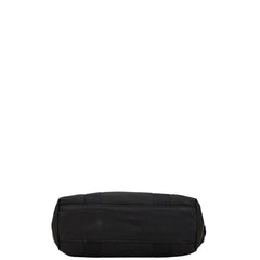 グッチ パラナ ウェブループ付 トートバッグ 268175 ブラック ナイロン レザー レディース GUCCI 【中古】