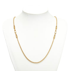 ディオール CDロゴプレート ネックレス ゴールド メッキ レディース Dior 【中古】