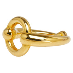 エルメス モー スカーフリング ゴールド メッキ レディース HERMES 【中古】