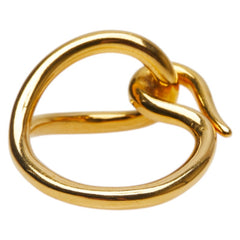 エルメス ジャンボ スカーフリング ゴールド メッキ レディース HERMES 【中古】