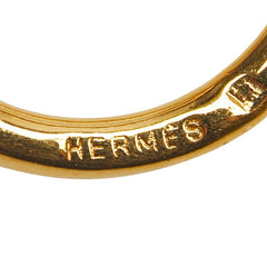 エルメス ジャンボ スカーフリング ゴールド メッキ レディース HERMES 【中古】