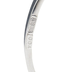 K18WG ホワイトゴールド マベパール ダイヤ0.04ct ティアドロップ モチーフ ペンダントトップ レディース 【中古】