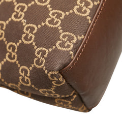 グッチ GGキャンバス ポーチ 039 0852 ブラウン イエロー キャンバス レディース GUCCI 【中古】