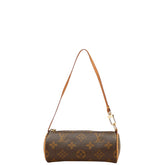 ルイ ヴィトン モノグラム パピヨン付属 ポーチ ブラウン PVC レザー レディース LOUIS VUITTON 【中古】