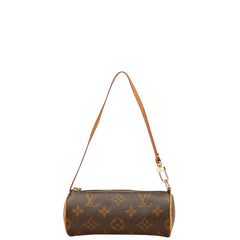 ルイ ヴィトン モノグラム パピヨン付属 ポーチ ブラウン PVC レザー レディース LOUIS VUITTON 【中古】