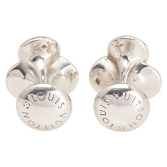 ルイ ヴィトン ブトン ドゥ マンシェット モチーフ ブーケドクルー カフス カフリンクス M30566 SV925 シルバー メンズ LOUIS VUITTON 【中古】