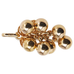 K18YG イエローゴールド ぶどう 葡萄 モチーフ ペンダントトップ レディース 【中古】