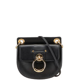 クロエ テス ショルダーバッグ ブラック レザー レディース Chloe 【中古】