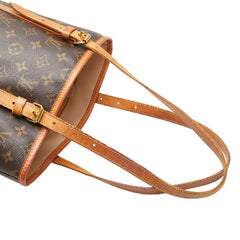 ルイ ヴィトン モノグラム バケットGM トートバッグ ショルダーバッグ M42236 ブラウン PVC レザー レディース LOUIS VUITTON 【中古】