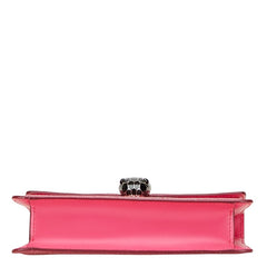 ブルガリ セルペンティ フォーエバー グリッター チェーン ショルダーバッグ ハンドバッグ ピンク レザー レディース BVLGARI 【中古】