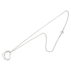 ティファニー オープンハート ネックレス SV925 シルバー レディース TIFFANY&Co. 【中古】