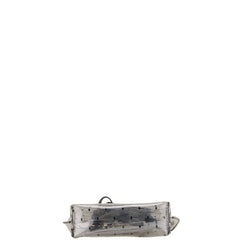 ヴァレンティノ ポワンデスプリ ハンドバッグ ショルダーバッグ 2WAY ブラック クリア ビニール レザー レディース VALENTINO 【中古】