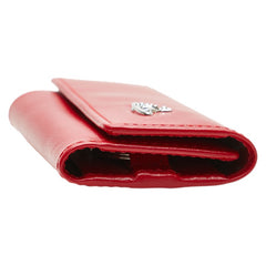 ヴィヴィアンウエストウッド ウォーターオーブ 4連 キーケース レッド レザー レディース Vivienne Westwood 【中古】