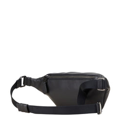 コーチ ロゴ ボディバッグ ブラック レザー レディース COACH 【中古】