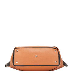 フルラ パズル ショルダーバッグ ハンドバッグ 2WAY ブラウン ブラック レザー レディース Furla 【中古】