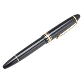 モンブラン マイスターシュテュック 146 万年筆 ブラック ゴールド K14YG イエローゴールド プラスチック レディース MONTBLANC 【中古】