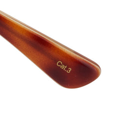 グッチ ロゴ UVカット ハーフリム クリングスタイプ アイウェア サングラス GG0382S ブラウン プラスチック レディース GUCCI 【中古】