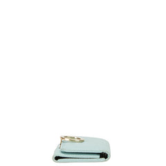 ブルガリ ブルガリブルガリ 6連 キーケース ブルー レザー レディース BVLGARI 【中古】