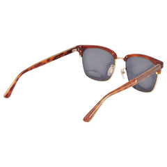グッチ ロゴ UVカット ハーフリム クリングスタイプ アイウェア サングラス GG0382S ブラウン プラスチック レディース GUCCI 【中古】