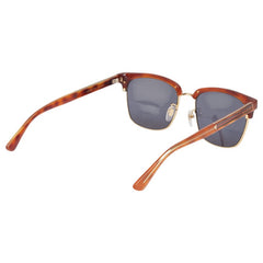 グッチ ロゴ UVカット ハーフリム クリングスタイプ アイウェア サングラス GG0382S ブラウン プラスチック レディース GUCCI 【中古】
