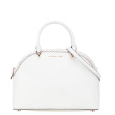 マイケルコース エミー ハンドバッグ ショルダーバッグ 2WAY ホワイト レザー レディース Michael Kors 【中古】