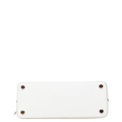 マイケルコース エミー ハンドバッグ ショルダーバッグ 2WAY ホワイト レザー レディース Michael Kors 【中古】