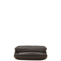 シャネル ココマーク トートバッグ ハンドバッグ ブラウン ラムスキン レディース CHANEL 【中古】