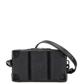 ルイ ヴィトン モノグラム ソフトトランク ウォレット ショルダーバッグ M80224 ノワール ブラック トリヨンレザー レディース LOUIS VUITTON 【中古】