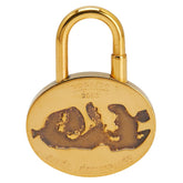 エルメス ANNEE DE LA MAIN 地中海 2003 カデナ ゴールド メッキ レディース HERMES 【中古】