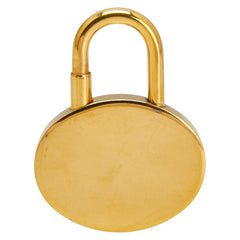 エルメス ANNEE DE LA MAIN 地中海 2003 カデナ ゴールド メッキ レディース HERMES 【中古】