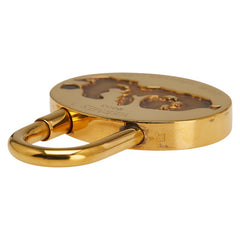 エルメス ANNEE DE LA MAIN 地中海 2003 カデナ ゴールド メッキ レディース HERMES 【中古】