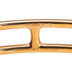 エルメス ルリ ドゥブルトゥール ブレスレット モーヴパール ゴールド ヴォースイフト メッキ レディース HERMES 【中古】