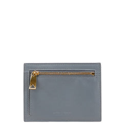 ボッテガヴェネタ イントレチャート カードケース グレー レザー レディース BOTTEGAVENETA 【中古】