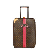 ルイ ヴィトン モノグラム ぺガス55 キャリーバッグ M23294 PVC レザー レディース LOUIS VUITTON 【中古】