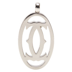 カルティエ マストライン ロゴ ペンダントトップ シルバー メタル レディース CARTIER 【中古】