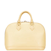 ルイ ヴィトン エピ アルマ ハンドバッグ M5214A ヴァニラ イエロー レザー レディース LOUIS VUITTON 【中古】