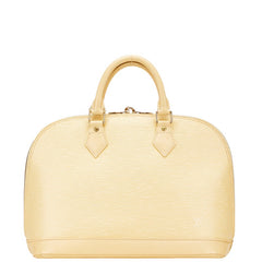 ルイ ヴィトン エピ アルマ ハンドバッグ M5214A ヴァニラ イエロー レザー レディース LOUIS VUITTON 【中古】