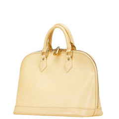 ルイ ヴィトン エピ アルマ ハンドバッグ M5214A ヴァニラ イエロー レザー レディース LOUIS VUITTON 【中古】