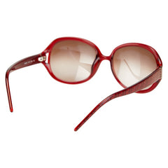 フェンディ ズッカ サングラス レッド プラスチック レディース FENDI 【中古】
